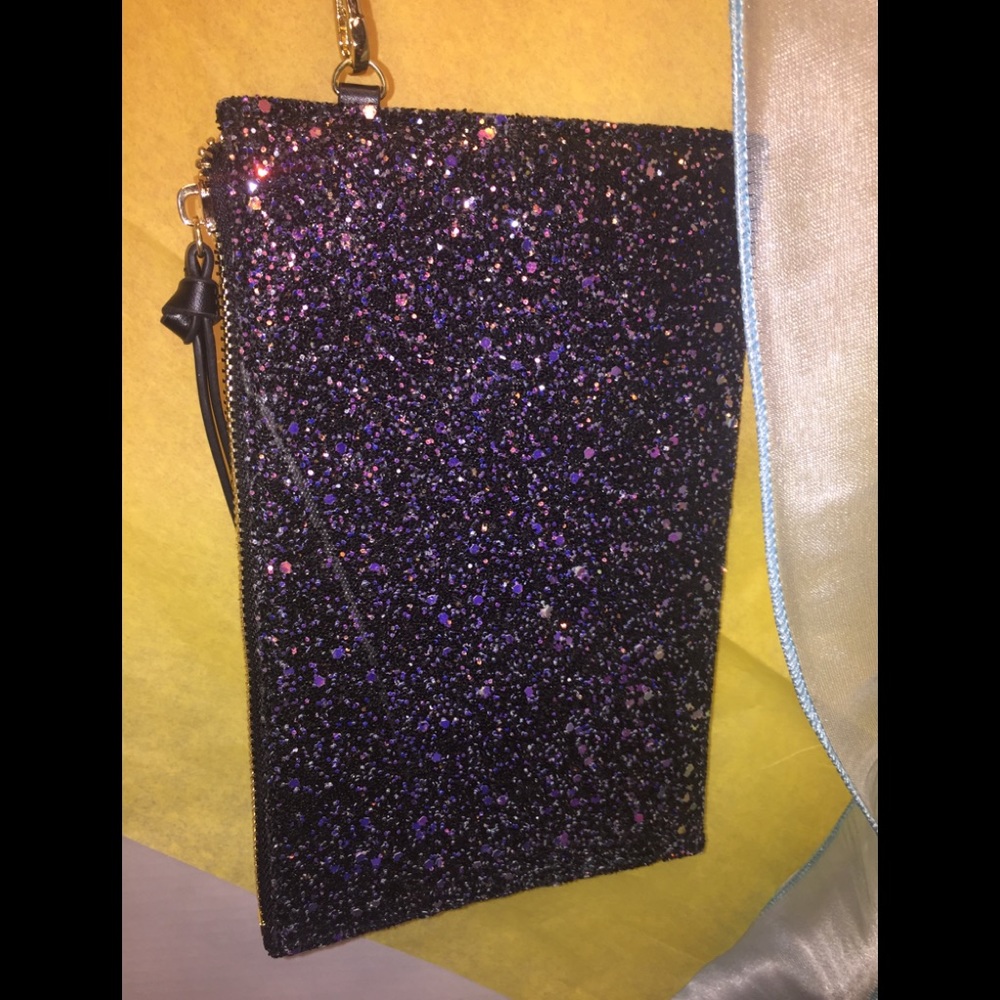 Charming Charlie’s RSVP Copper Glitter Wristlet - Picture 2 of 4